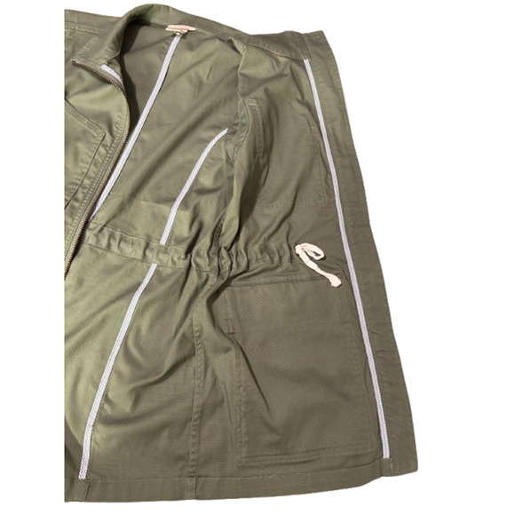 Duluth Trading Co Womens Size XS DuluthFlex Fire Hose Coolmax Vest Green Canvas - Picture 9 of 10